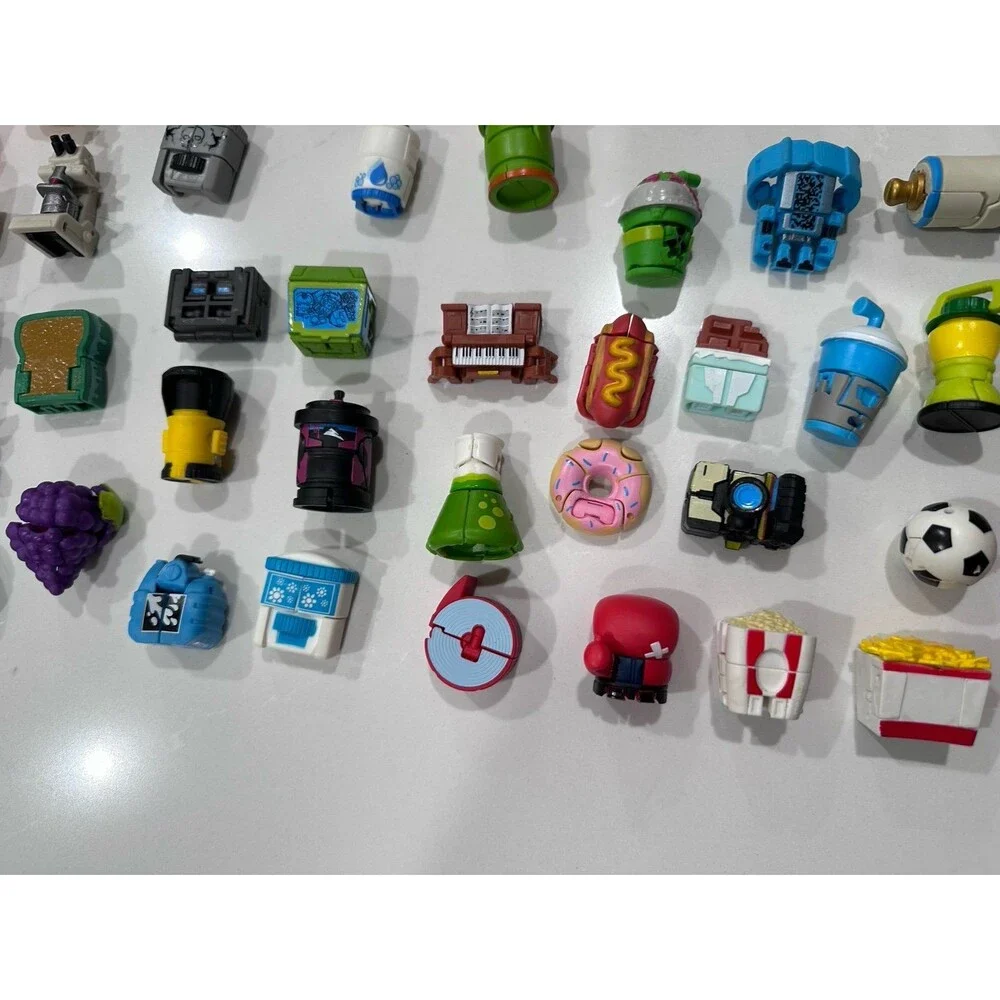 Transformers BotBots Lot 77 Figures Retired Rare Gold Chase Mostly Unique Toys